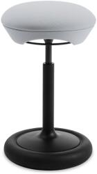 TOPSTAR Sitness HOP HIGH ülőhocker - fekete/szürke, ergonomikus irodai ülőke aktív üléshez