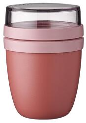 Mepal Müslibecher to Go Joghurtos Müzlis Pohár - 300 ml + 120 ml - Vivid Mauve - Fagyasztóba, Mikrohullámú Sütőbe és Mosogatógépbe is Alkalm