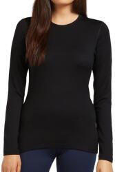 icebreaker MERINO 260 Oasis Long Sleeve Crew női technikai póló - Black - M (2873058)
