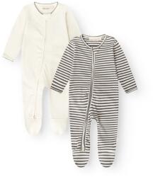 That's mine talpas rugdalózó bébi pamut Jona onesie 2-es csomag - fehér 68