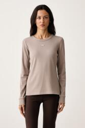 DKNY hosszúujjú női pamut - bézs L - answear - 26 990 Ft