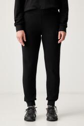 EA7 Emporio Armani melegítő női pamuttal - fekete S - answear - 43 990 Ft