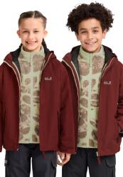 Jack Wolfskin 3 az 1-ben ICELAND 3IN1 PRINT - piros 176