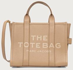 Marc Jacobs keresztpántos táska női bőr THE MEDIUM TOTE - bézs Univerzális méret - answear - 194 990 Ft