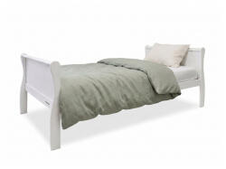  NOBLE Adult Bed tömör fa ágy 90x200 - fehér (10000022290)