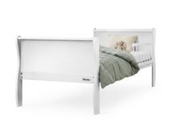  NOBLE Toddler Bed tömör fa leesésgátlós gyerekágy 70x140 - fehér (10000022285)