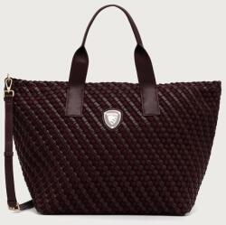 Blauer női műbőr shopper - burgundia Univerzális méret