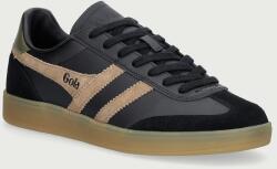 Gola Viper Leather Trainer férfi bőr sportcipő - fekete Férfi 46