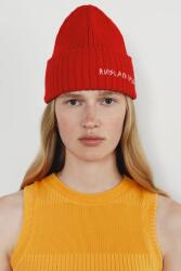 Ruslan Baginskiy női gyapjú beanie - piros Univerzális méret