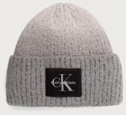 Calvin Klein női gyapjú hozzáadásával beanie - szürke Univerzális méret