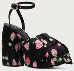 Marc Jacobs szandál sarokkal THE BOW PLATFORM HEEL - fekete Női 39