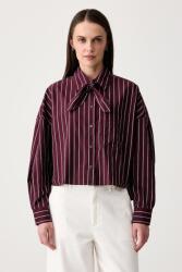 Marc O'Polo női pamut ing - burgundia L - answear - 33 990 Ft