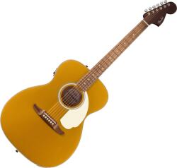 Fender California Deluxe Monterey E WN Aztec Gold Chitară electro-acustică Dreadnought