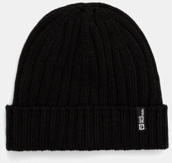 Jack Wolfskin len ing RIB KNIT - fekete Univerzális méret