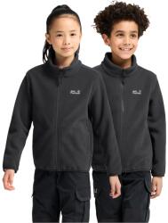 Jack Wolfskin polár pulóver gyerek TAUNUS 200 - fekete 164