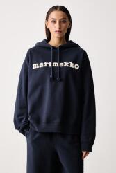 Marimekko kapucnis melegítőfelső női pamut - sötétkék L
