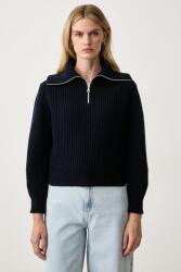 Max Mara női gyapjú pulóver WKDLASER - sötétkék XS