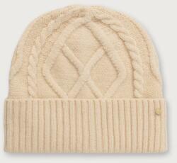 Armani Exchange női gyapjú hozzáadásával beanie - bézs Univerzális méret