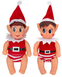  Elf băiat/fată de Crăciun 13cm (446201)