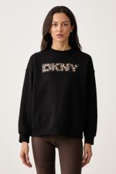 DKNY melegítőfelső női pamuttal - fekete M - answear - 25 990 Ft