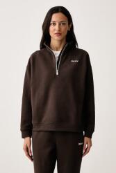 DKNY melegítőfelső női pamuttal - barna XS - answear - 25 990 Ft