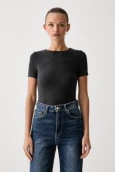 Eleh női t-shirt viszkózzal - szürke 34