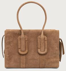 Marc Jacobs shopper női velúrbőr BABE CITY TOTE - barna Univerzális méret