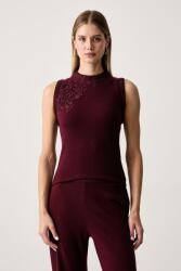 Ermanno Scervino LIFE mellény női gyapjú hozzáadásával - burgundia 38