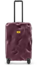 Crash Baggage kemény fedelű bőrönd STRIPE közepes méretű 68x45x26 cm - burgundia Univerzális méret (CB152)