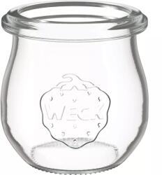 Weck Borcan pentru conserve fără capac 75 ml, set de 12 buc. , formă de lalea