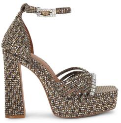Kurt Geiger London szandál sarokkal Crystal Strap Platform - bézs Női 38