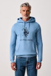 U. S. Polo Assn U. S. Polo Assn. kapucnis melegítőfelső férfi pamuttal LARGE DHM - kék M