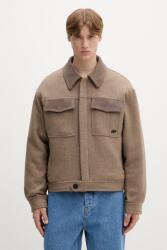 Filling Pieces férfi kabát gyapjúval Box Varsity - bézs L