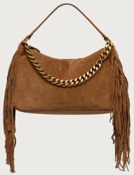 TWINSET shopper női velúrbőr - barna Univerzális méret - answear - 157 990 Ft
