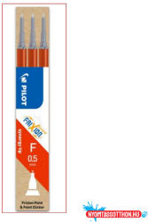 Pilot Rollertoll betét 0, 5mm, írásvastagság 3 db/csom Pilot Frixion Ball, írásszín piros (ORI_BLSFR5RS3)