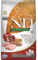 Farmina N&D dog AG senior medium & maxi, chicken, spelt, oats & pomegranate 2, 5 kg