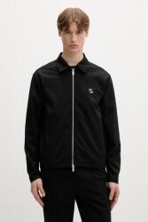 Filling Pieces gyapjú kabát Coach Twill Wool - fekete M