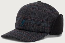 Kangol siltes sapka férfi gyapjúval PLAID EARFLAPS BASEBALL - szürke Univerzális méret