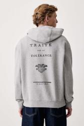 Zadig&Voltaire kapucnis melegítőfelső férfi pamuttal SWEELO - szürke L