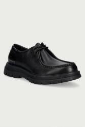 Steve Madden félcipő férfi bőr Reice - fekete Férfi 40