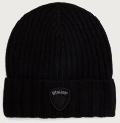 Blauer sapka férfi gyapjú hozzáadásával - fekete Univerzális méret - answear - 27 990 Ft