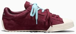 Converse Chuck Taylor LO OX női velúr teniszcipő - burgundia Női 40