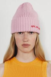 Ruslan Baginskiy beanie női gyapjúval - rózsaszín Univerzális méret