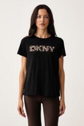 DKNY női t-shirt pamuttal - fekete XL