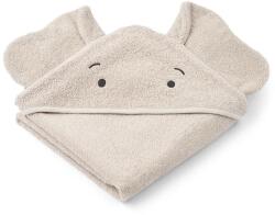 Liewood pamut törülköző Albert Elephant Hooded Towel - bézs Univerzális méret