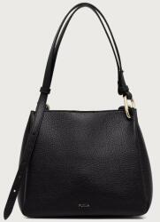 Furla shopper női bőr Nuvola M Tote - fekete Univerzális méret