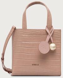 Furla keresztpántos táska női bőr Divide It Mini Tote - rózsaszín Univerzális méret - answear - 111 990 Ft