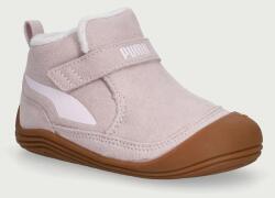 PUMA gyerek téli cipő Kitten Mid Prem V Inf - rózsaszín 21
