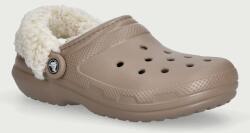 Crocs női papucs Classic Fleece Lined Clog - bézs Női 37/38