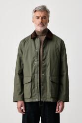 U. S. Polo Assn U. S. Polo Assn. parka férfi pamut CANVAS COUNTRY COLLARED - zöld M